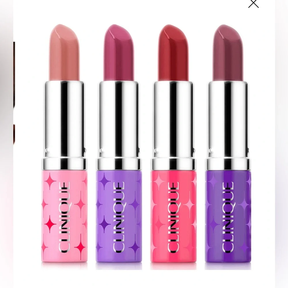 Clinique Pop Longwear Lipstick Gift Set| Set of 4 lipsticks